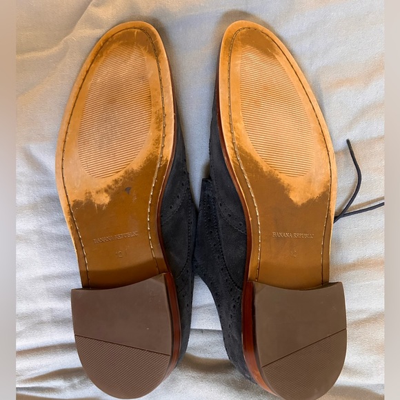 Blue Suede Shoes - Banana Republic - Size 12 - Picture 4 of 5